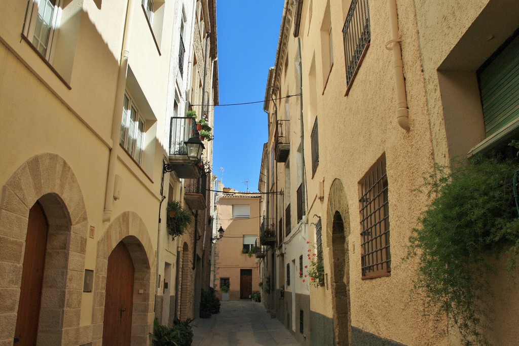 Foto: Vista del pueblo - Tivissa (Tarragona), España