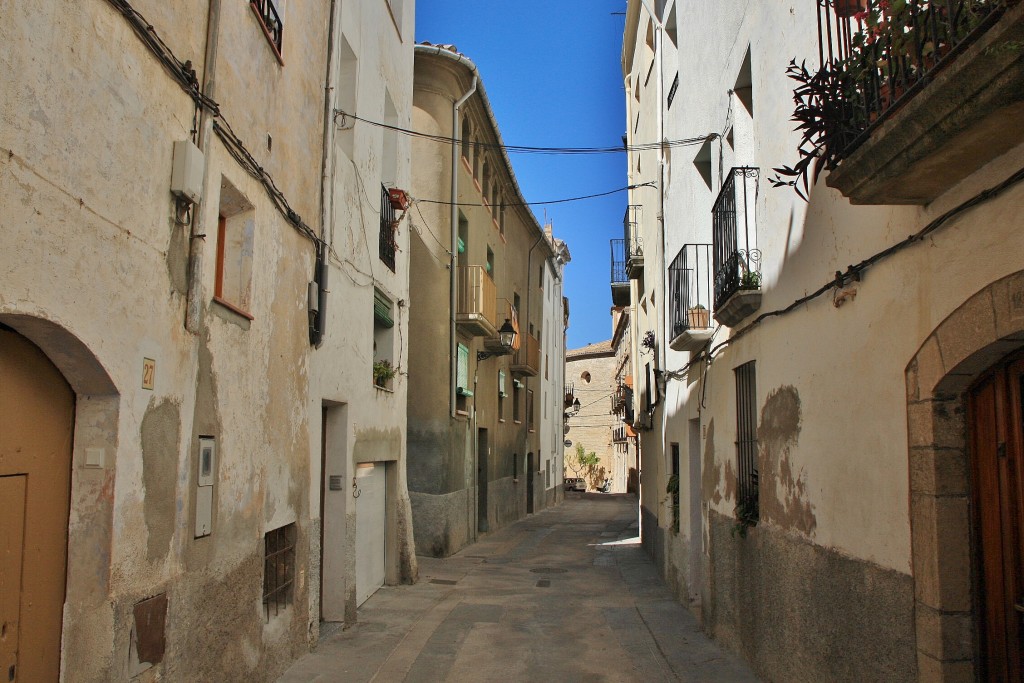 Foto: Vista del pueblo - Tivissa (Tarragona), España