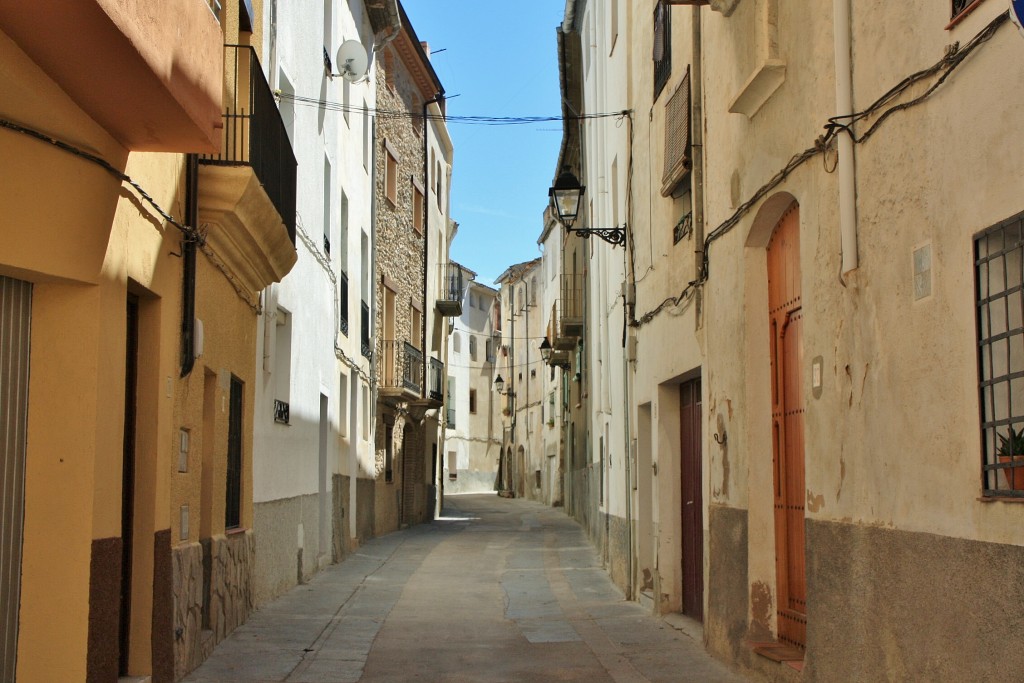 Foto: Vista del pueblo - Tivissa (Tarragona), España