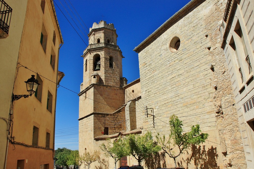 Foto: Vista del pueblo - Tivissa (Tarragona), España