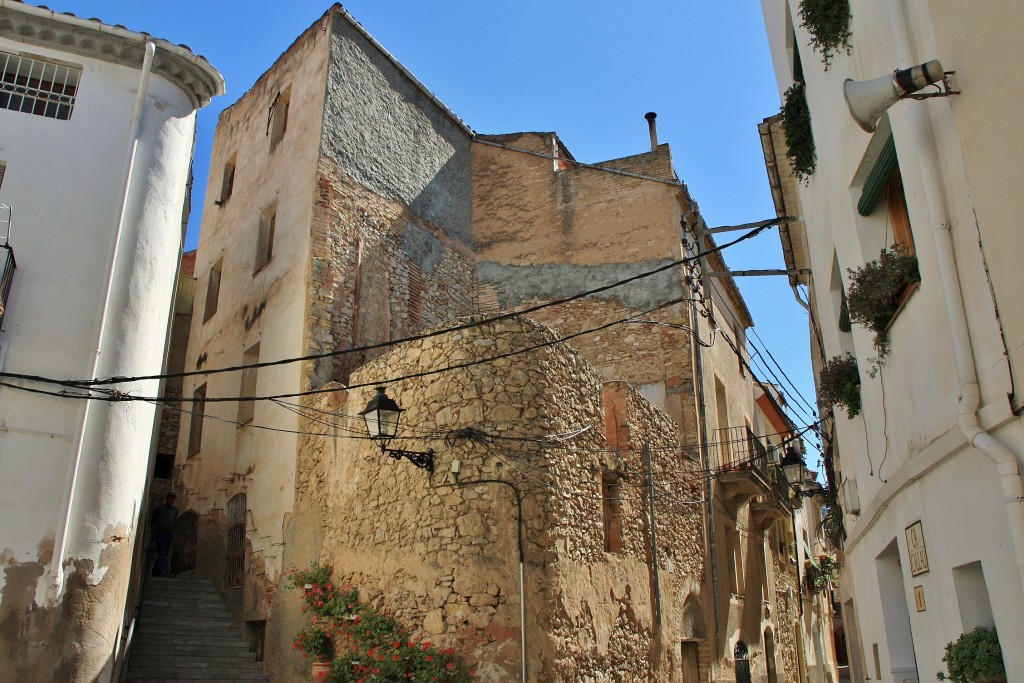 Foto: Vista del pueblo - Tivissa (Tarragona), España