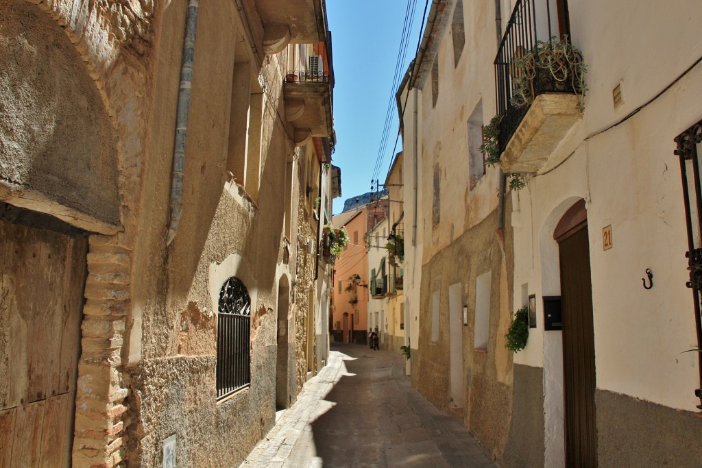 Foto: Vista del pueblo - Tivissa (Tarragona), España