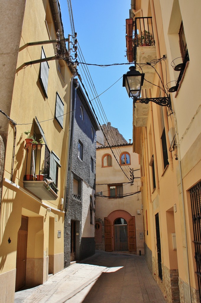 Foto: Vista del pueblo - Tivissa (Tarragona), España