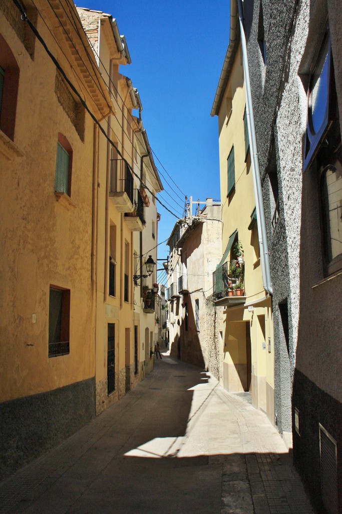 Foto: Vista del pueblo - Tivissa (Tarragona), España