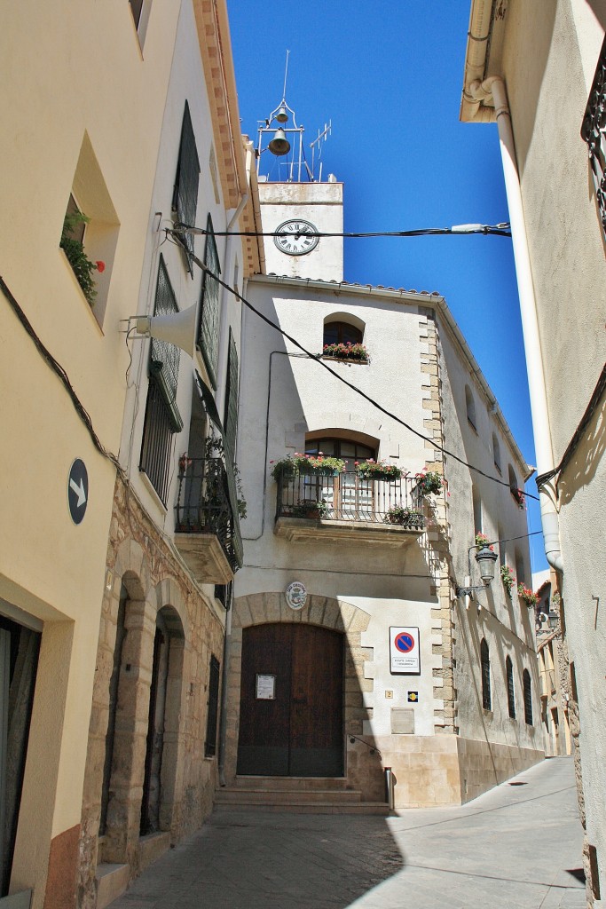 Foto: Vista del pueblo - Tivissa (Tarragona), España