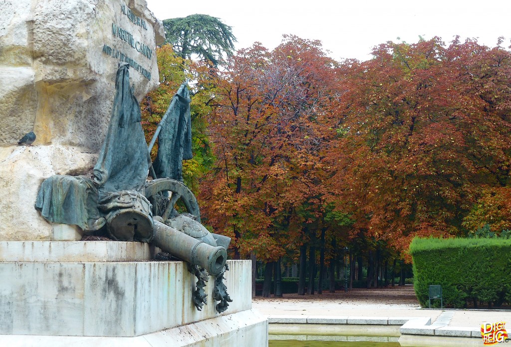 Foto: Pie del Monumento al General Martínez Campos. - Madrid (Comunidad de Madrid), España