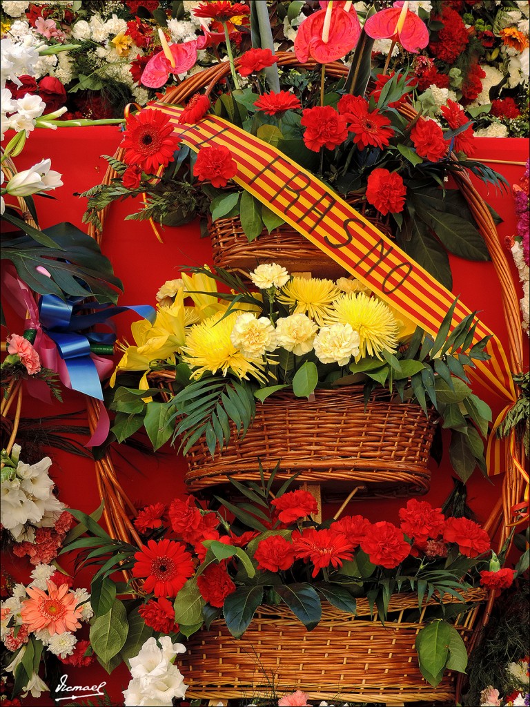 Foto: 131014-34 OFRENDA DE FLORES - Zaragoza (Aragón), España