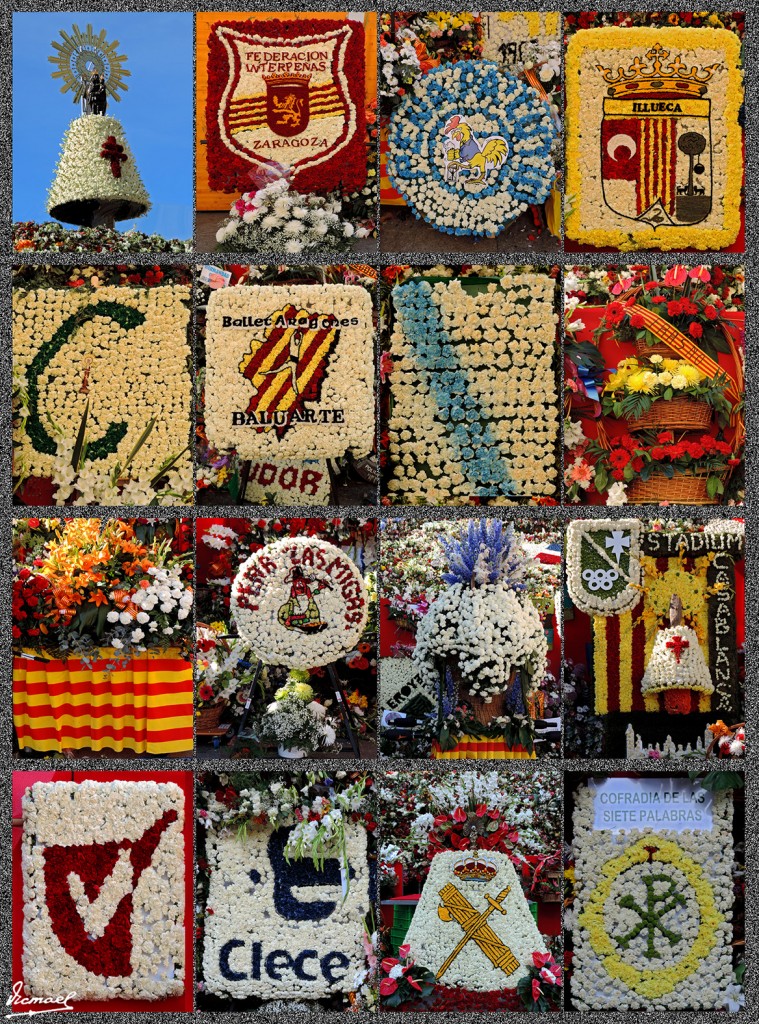 Foto: 131014-68 OFRENDA DE FLORES - Zaragoza (Aragón), España