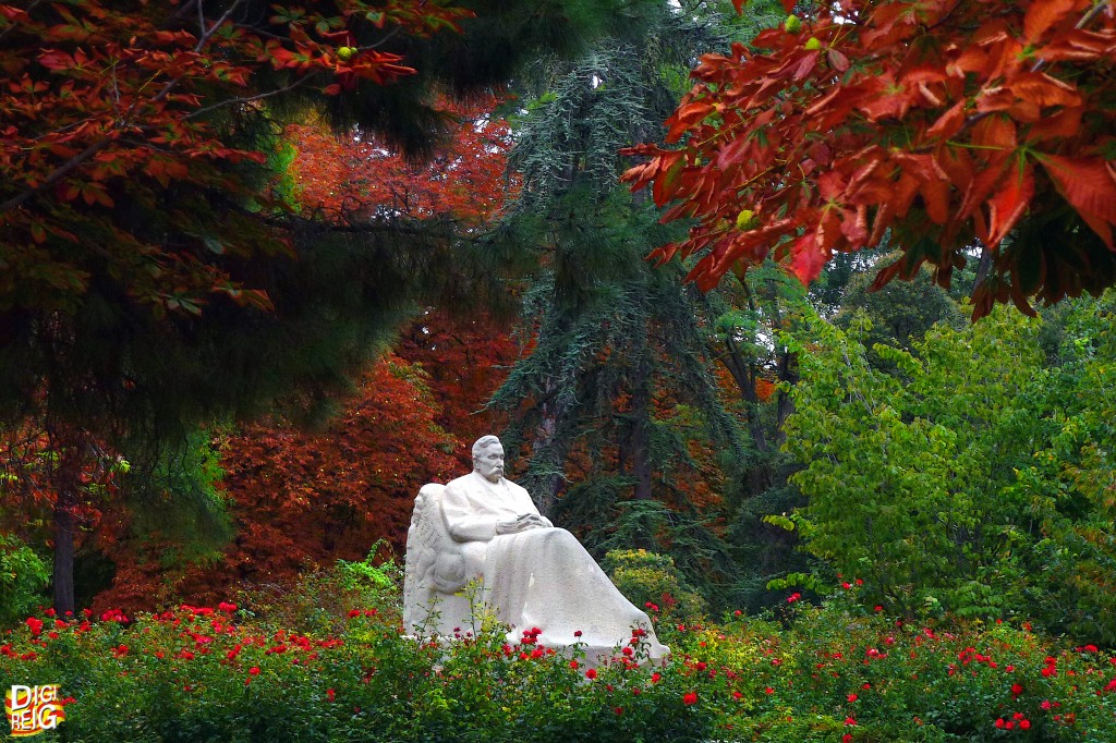 Foto: Monumento Pérez´Galdós-Parque del Retiro - Madrid (Comunidad de Madrid), España