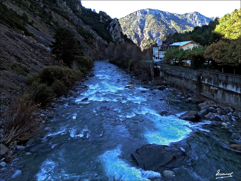 Foto: 131106-06 PUENTE SALINAS - Salinas (Huesca), España