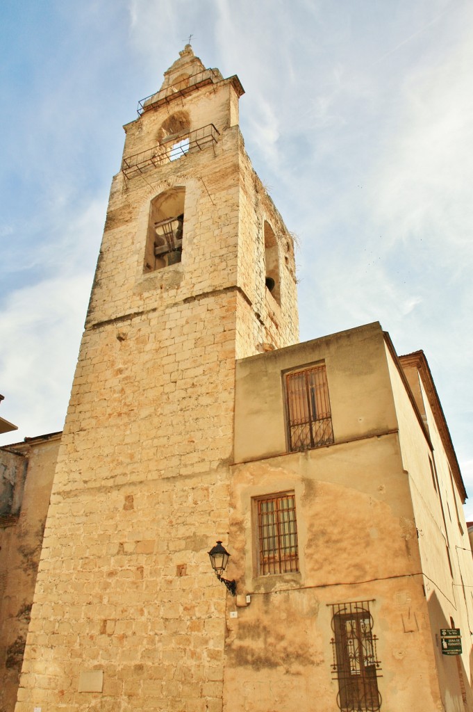 Foto: Campanario gótico - Alzira (València), España