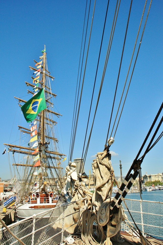 Foto: Puerto: reunión de veleros - Barcelona (Cataluña), España