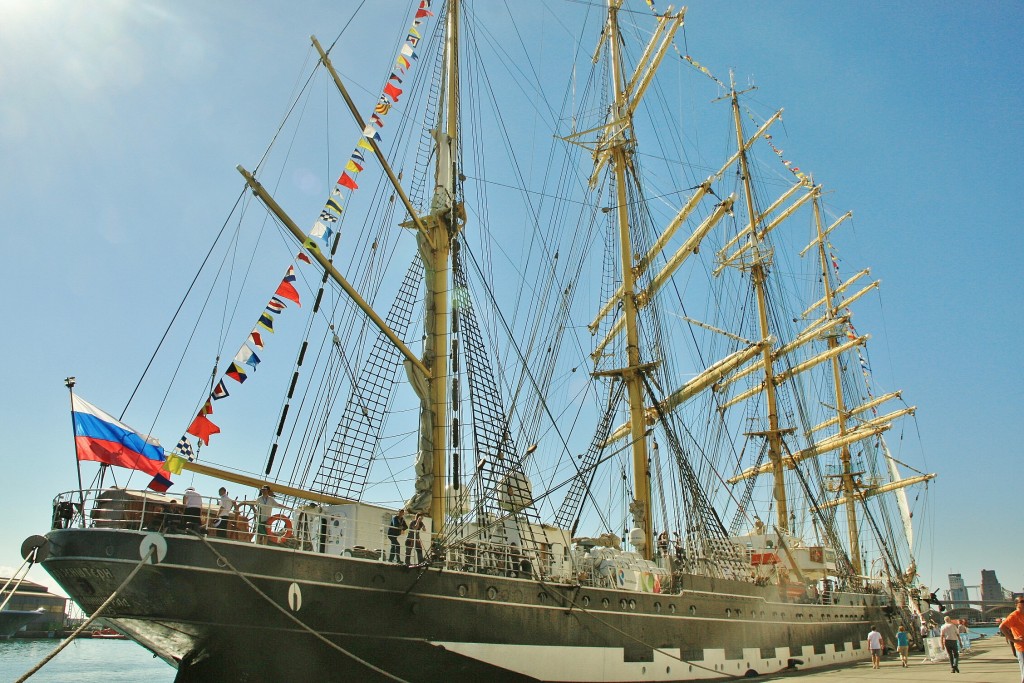 Foto: Puerto: reunión de veleros - Barcelona (Cataluña), España