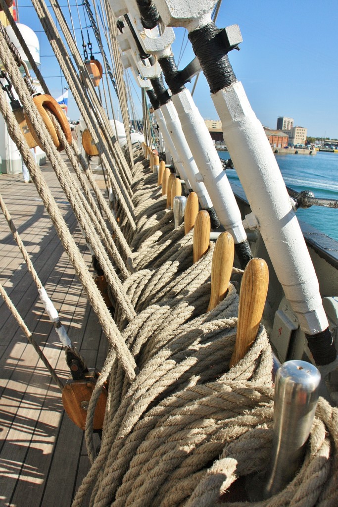 Foto: Puerto: reunión de veleros - Barcelona (Cataluña), España