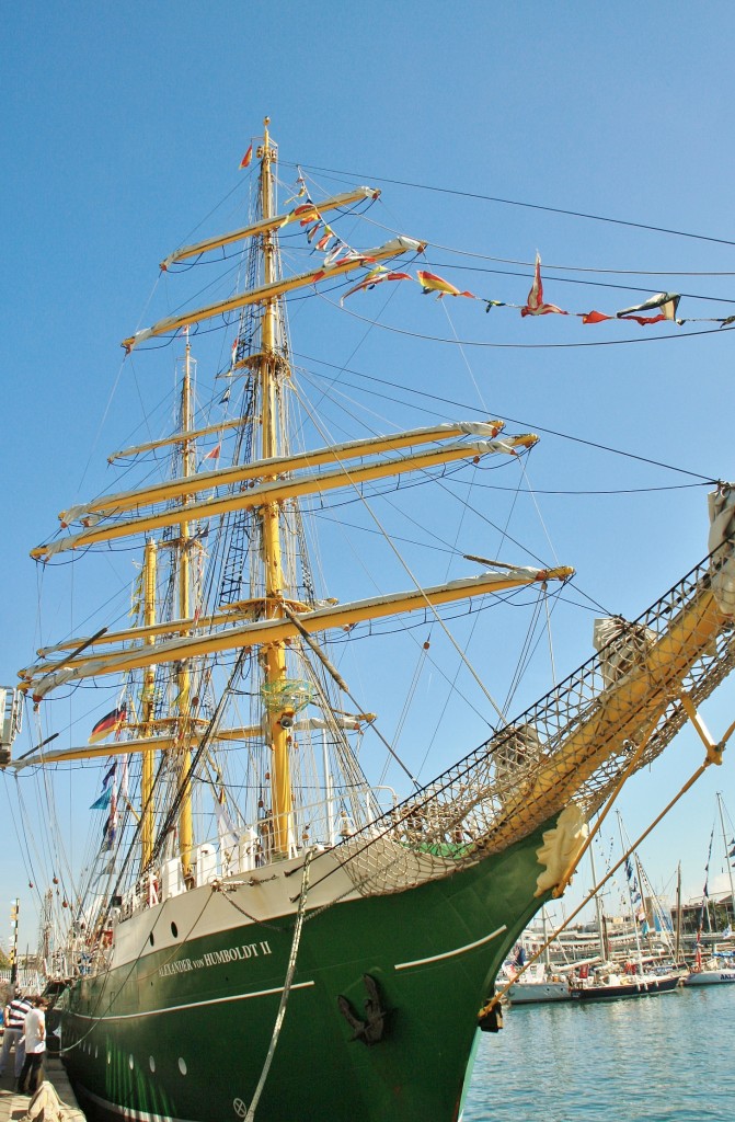 Foto: Puerto: reunión de veleros - Barcelona (Cataluña), España