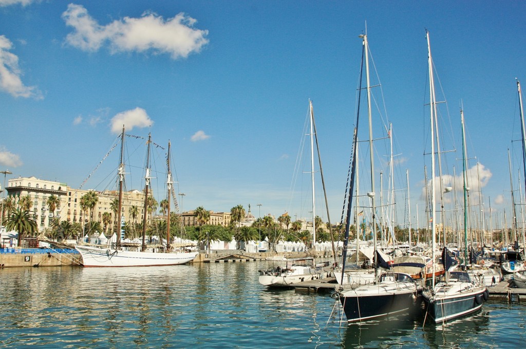 Foto: Puerto: reunión de veleros - Barcelona (Cataluña), España