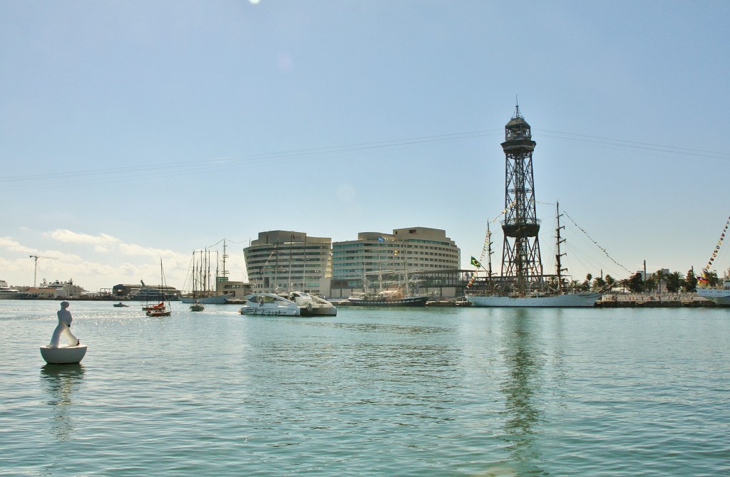 Foto: Vista del puerto - Barcelona (Cataluña), España