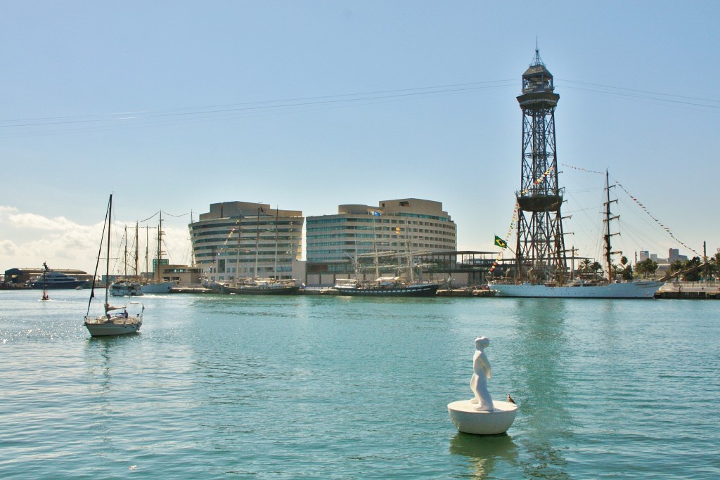 Foto: Vista del puerto - Barcelona (Cataluña), España