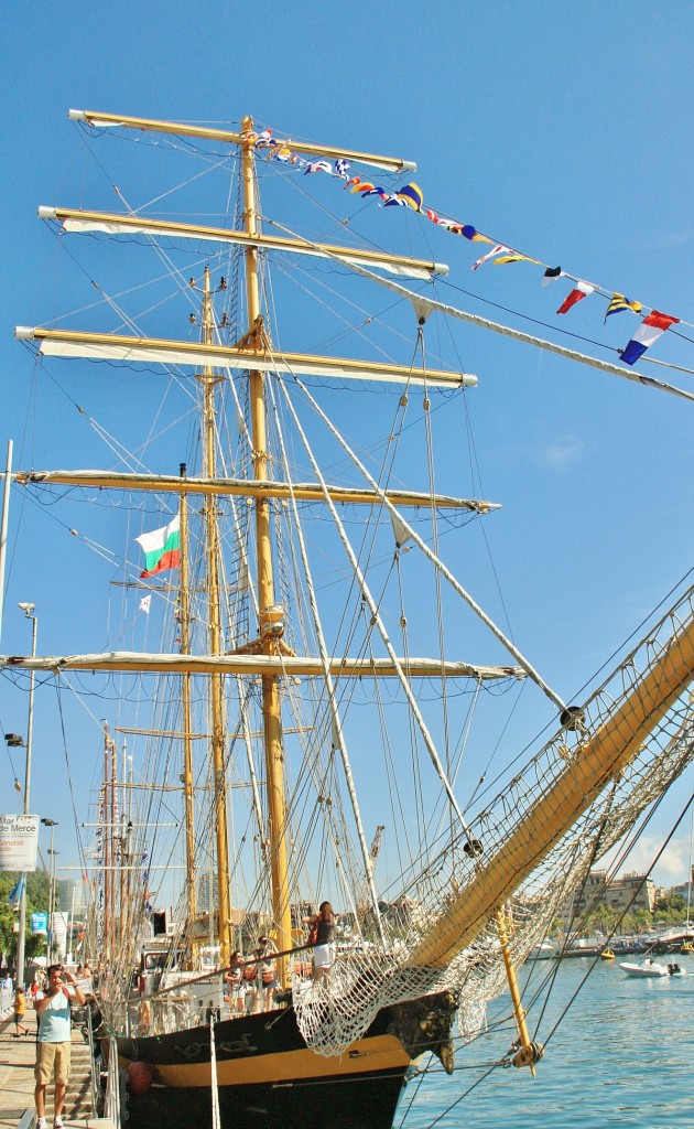 Foto: Puerto: reunión de veleros - Barcelona (Cataluña), España