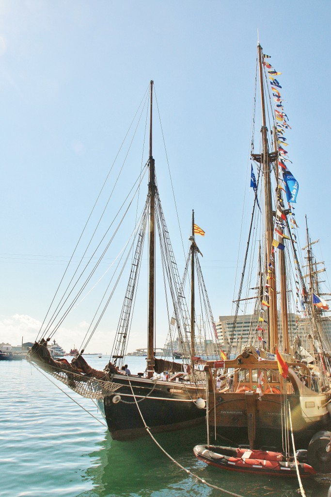 Foto: Puerto: reunión de veleros - Barcelona (Cataluña), España