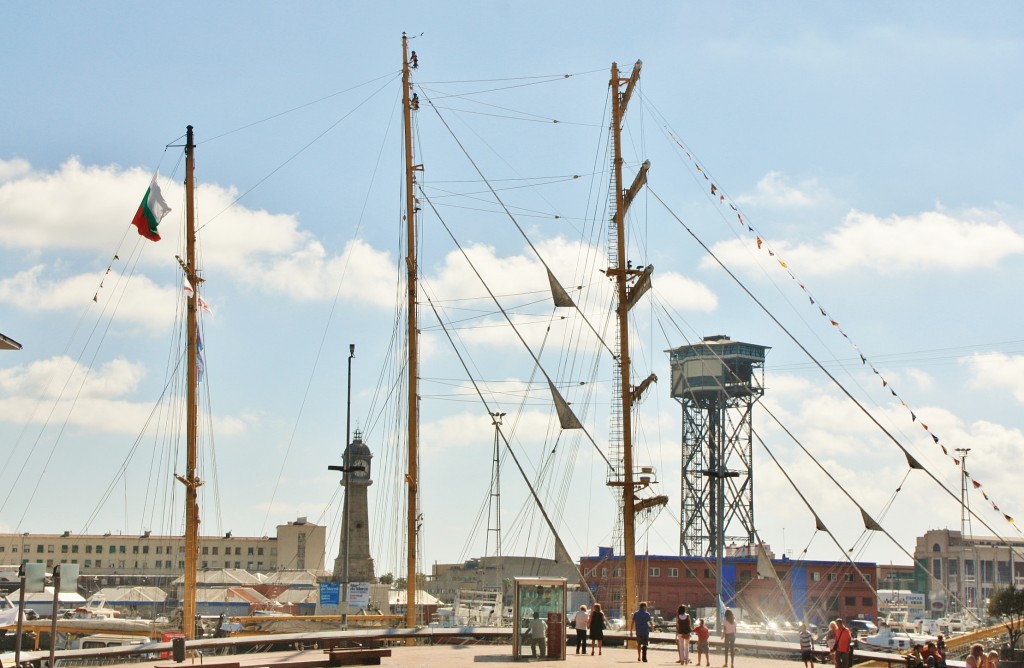 Foto: Puerto: reunión de veleros - Barcelona (Cataluña), España