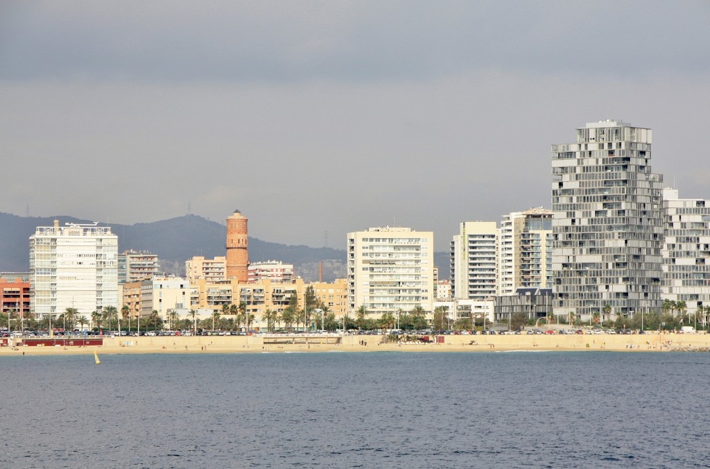 Foto: Vista del litoral - Barcelona (Cataluña), España