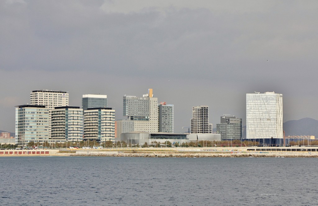 Foto: Vista del litoral - Barcelona (Cataluña), España