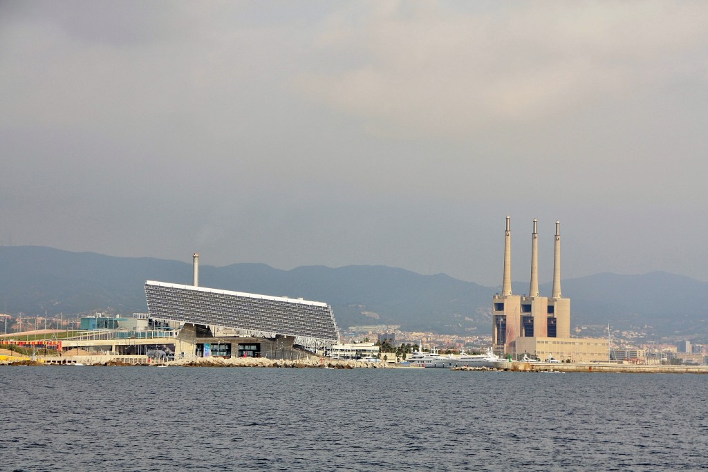 Foto: Vista del litoral - Barcelona (Cataluña), España