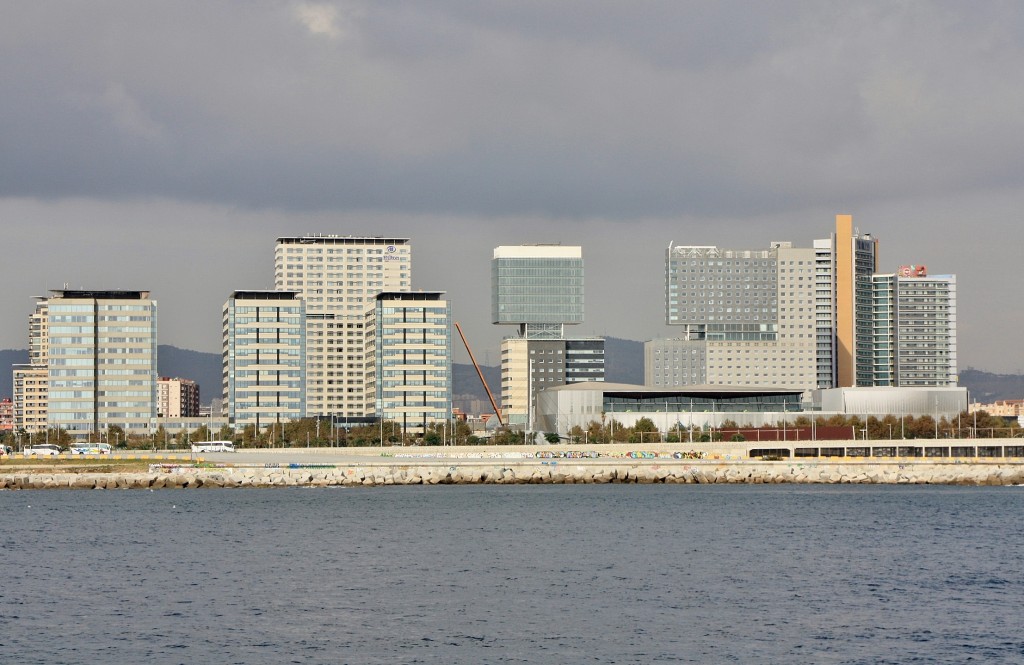 Foto: Vista del litoral - Barcelona (Cataluña), España