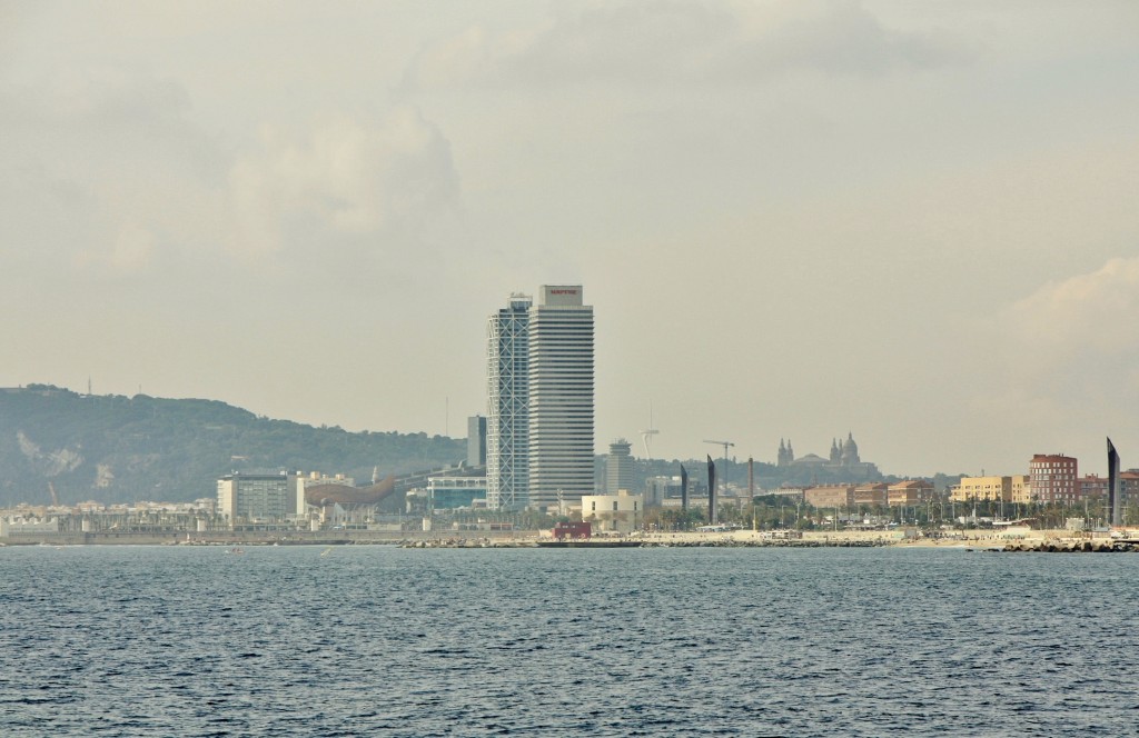 Foto: Vista del litoral - Barcelona (Cataluña), España