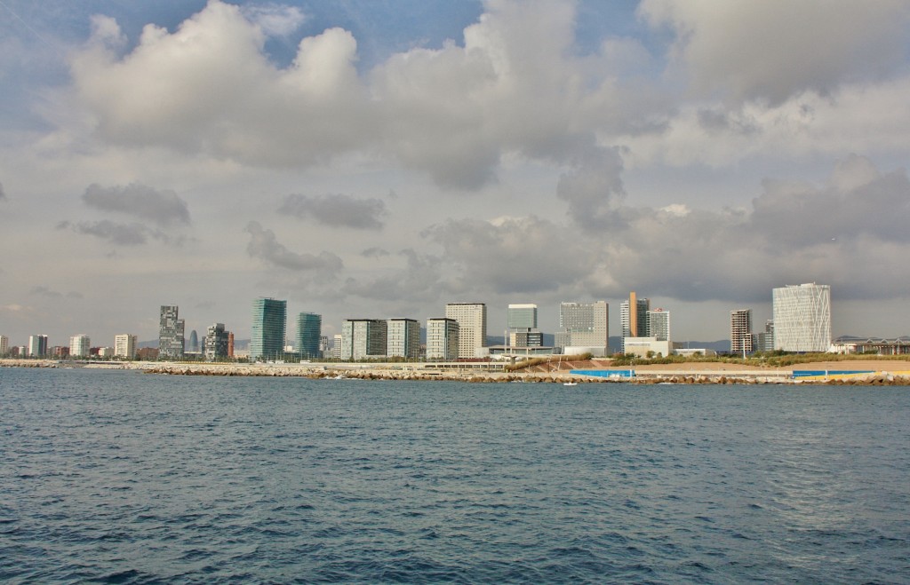 Foto: Vista del litoral - Barcelona (Cataluña), España