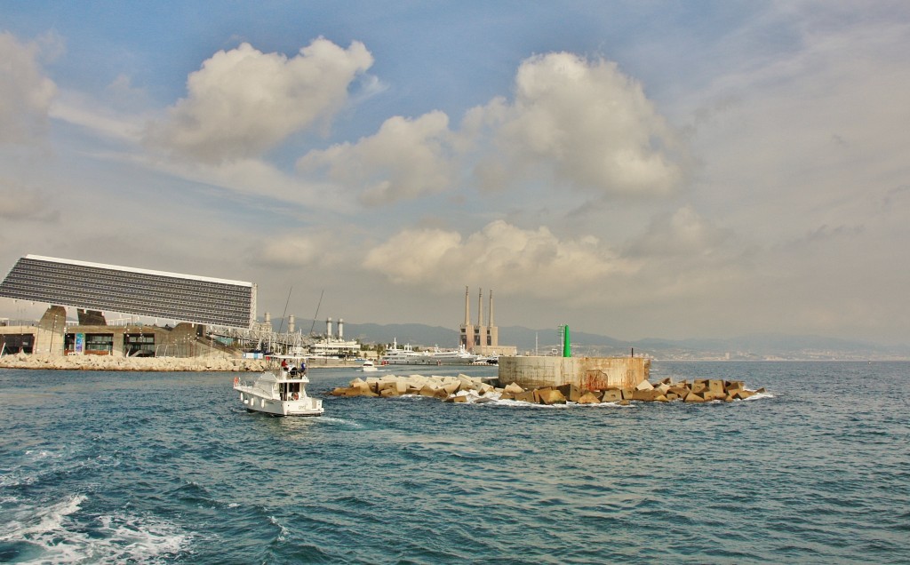 Foto: Vista del litoral - Barcelona (Cataluña), España