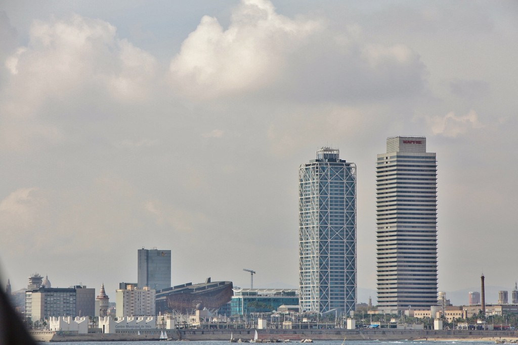 Foto: Vista del litoral - Barcelona (Cataluña), España