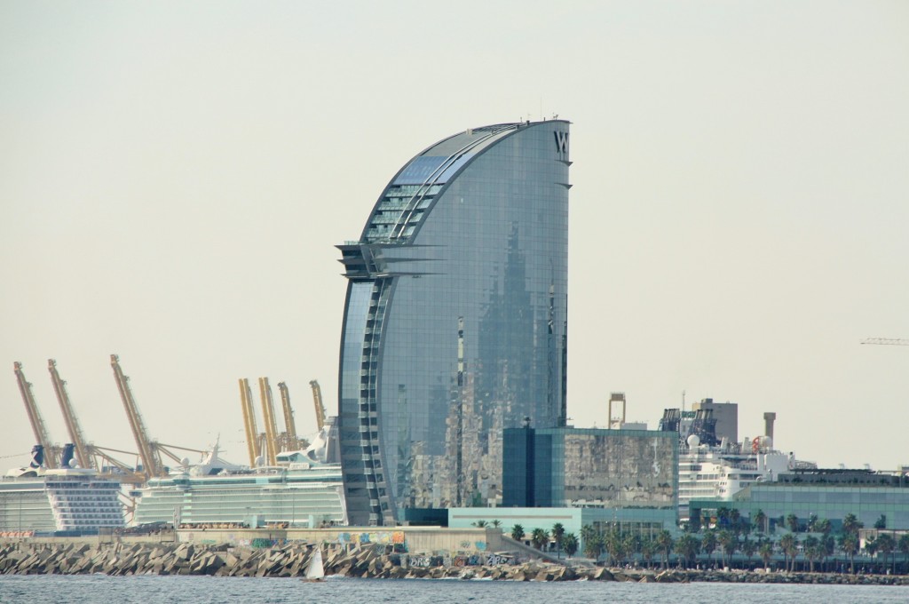 Foto: Vista del litoral - Barcelona (Cataluña), España