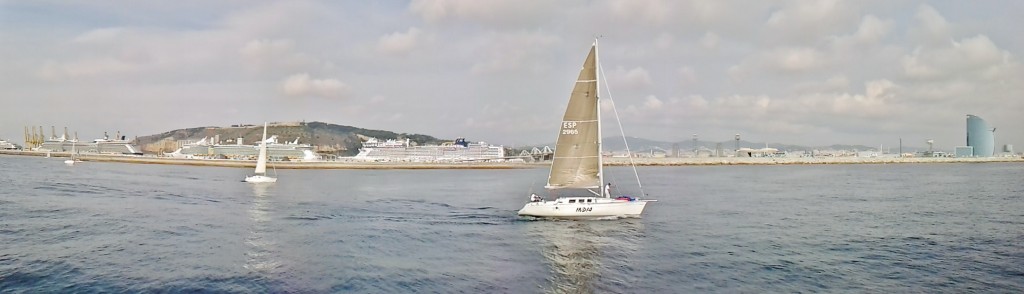 Foto: Vista del litoral - Barcelona (Cataluña), España