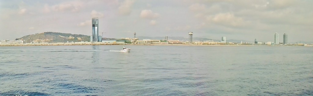 Foto: Vista del litoral - Barcelona (Cataluña), España