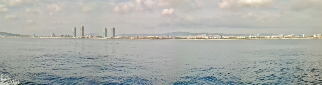 Foto: Vista del litoral - Barcelona (Cataluña), España