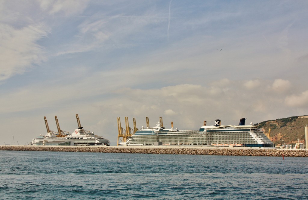 Foto: Vista del litoral - Barcelona (Cataluña), España