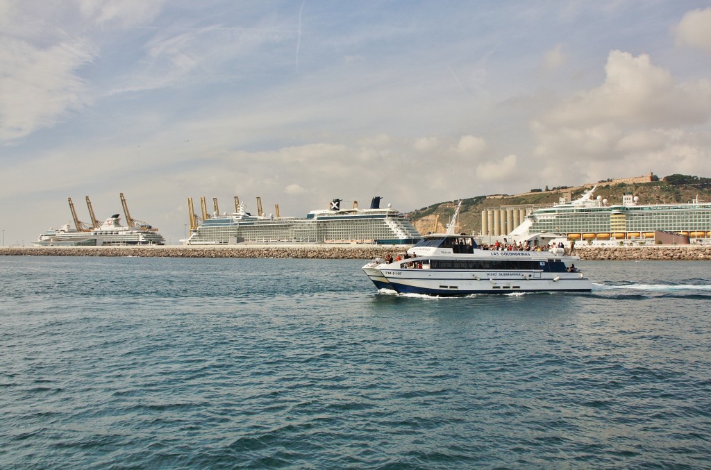 Foto: Vista del litoral - Barcelona (Cataluña), España