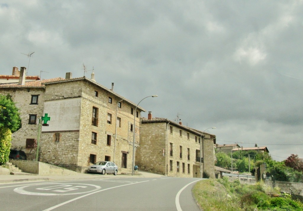 Foto: Vista del pueblo - Treviño (Burgos), España