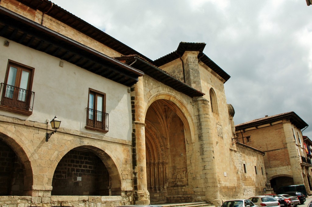 Foto: Vista del pueblo - Treviño (Burgos), España