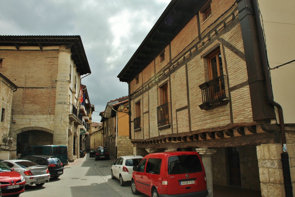 Foto: Vista del pueblo - Treviño (Burgos), España