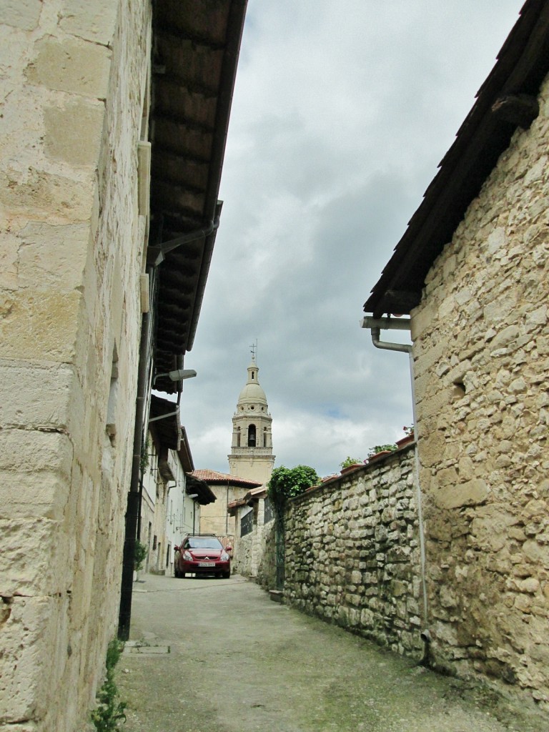 Foto: Vista del pueblo - Treviño (Burgos), España