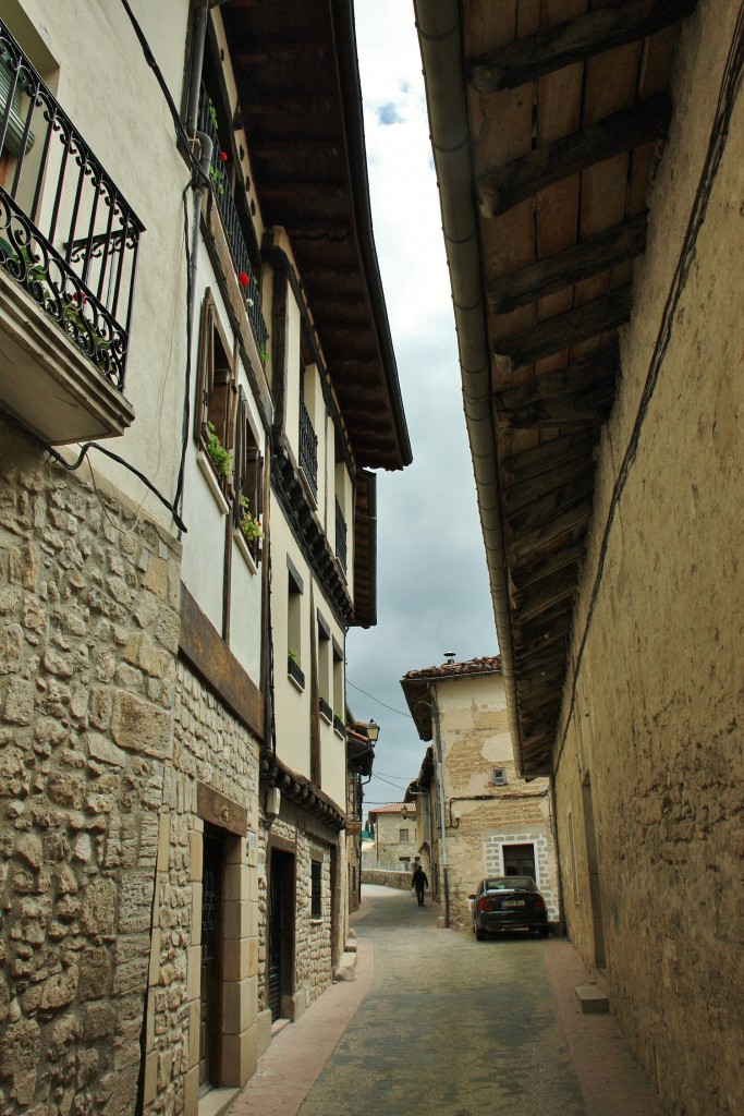 Foto: Vista del pueblo - Treviño (Burgos), España