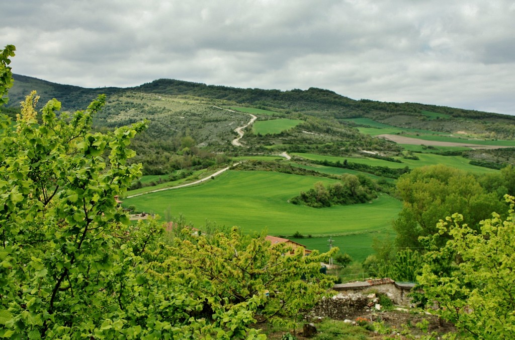 Foto: Vista desde el pueblo - Treviño (Burgos), España