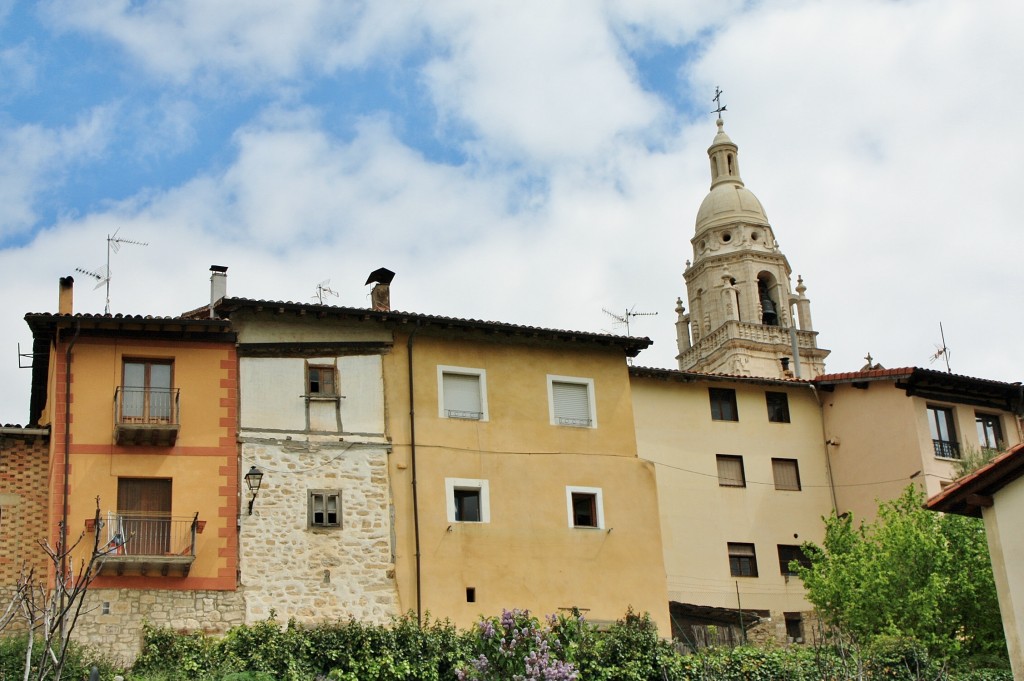 Foto: Vista del pueblo - Treviño (Burgos), España