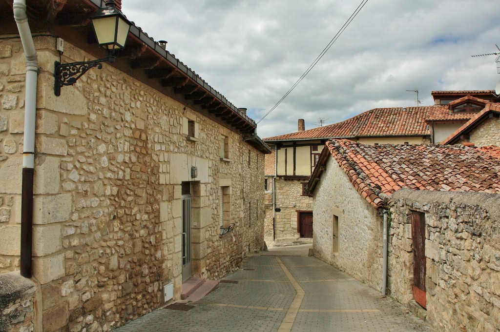 Foto: Vista del pueblo - Treviño (Burgos), España