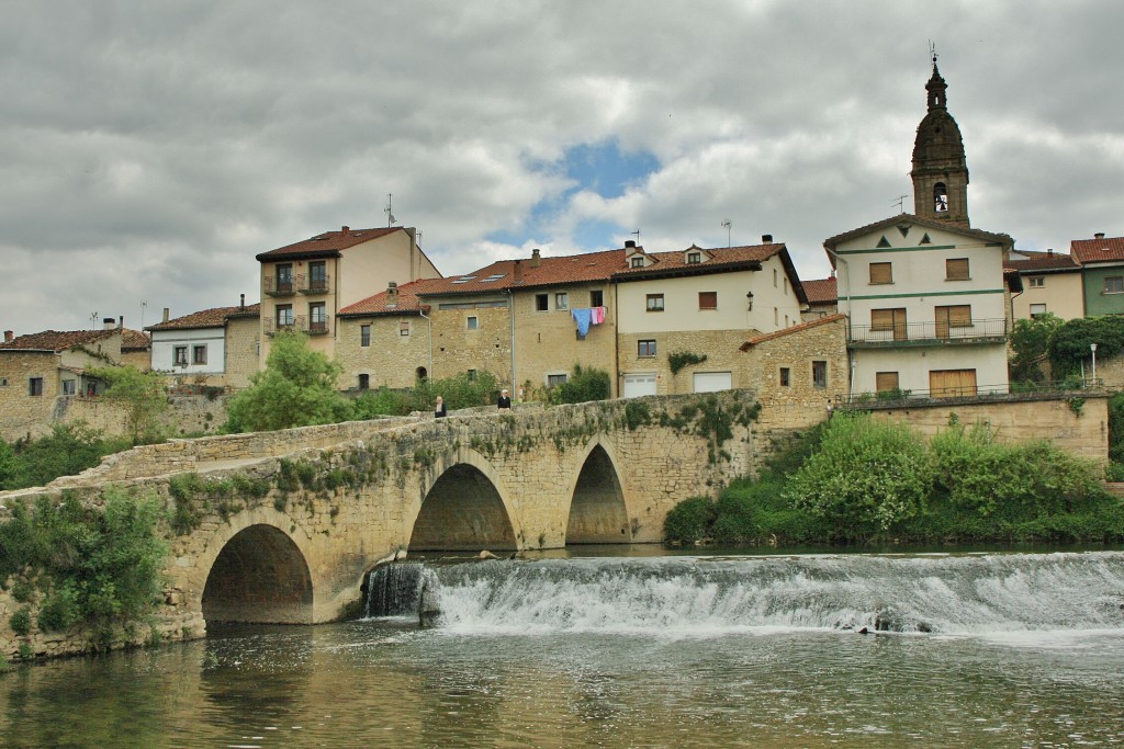 Foto: Vista del pueblo - La Puebla de Arganzón (Burgos), España