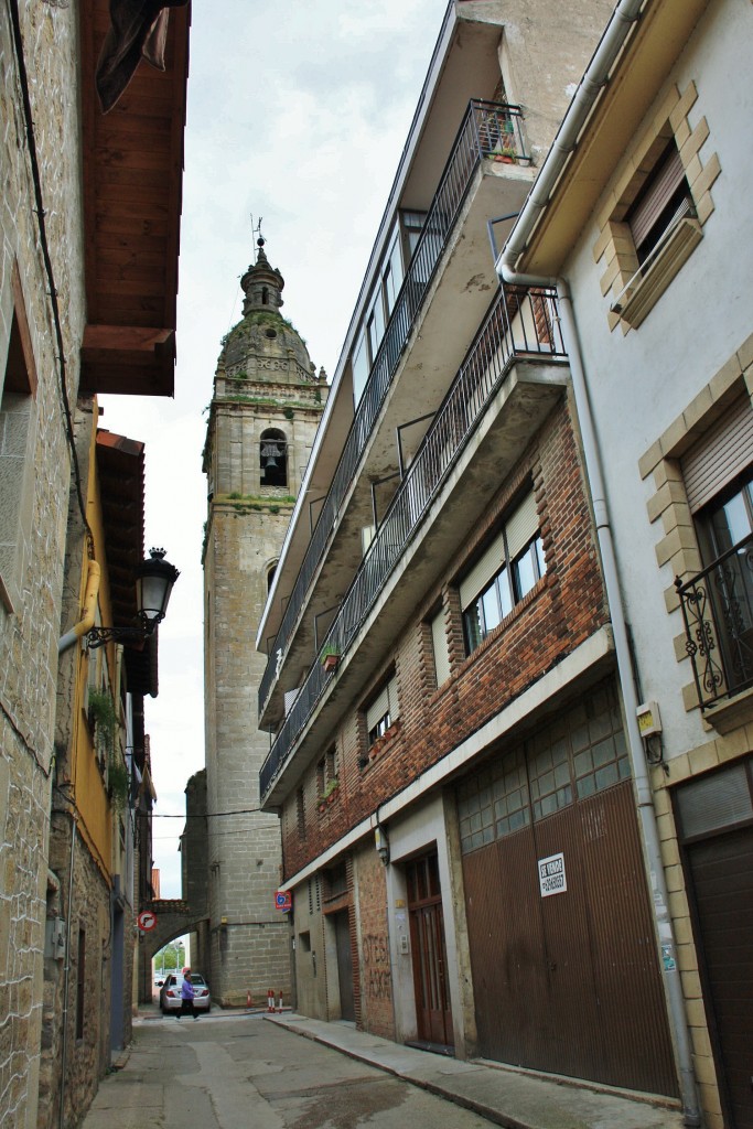 Foto: Vista del pueblo - La Puebla de Arganzón (Burgos), España