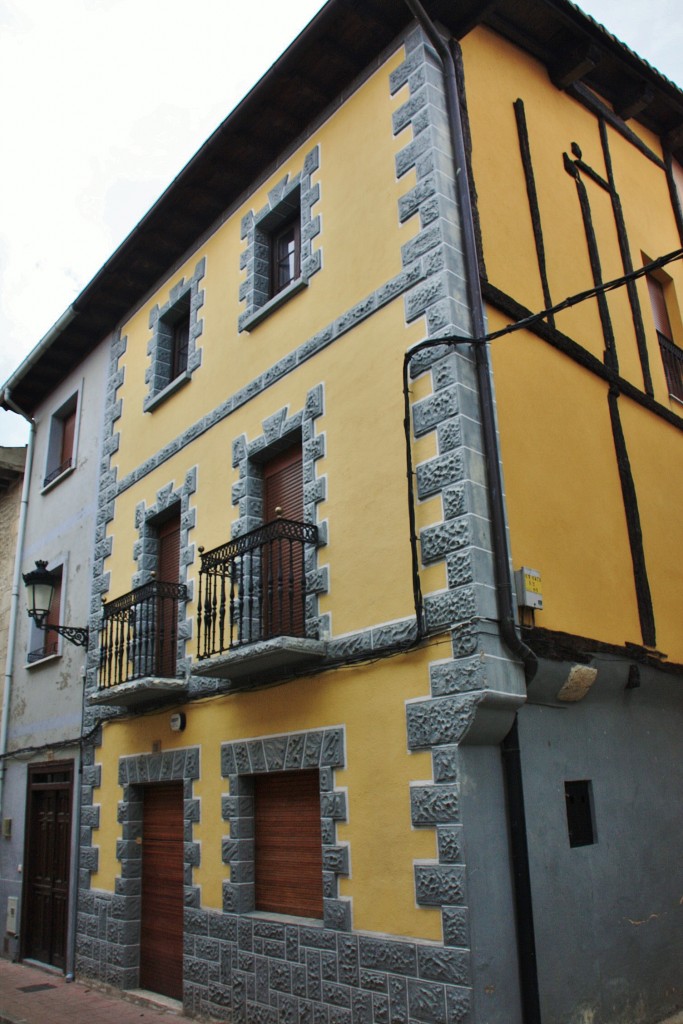 Foto: Vista del pueblo - La Puebla de Arganzón (Burgos), España